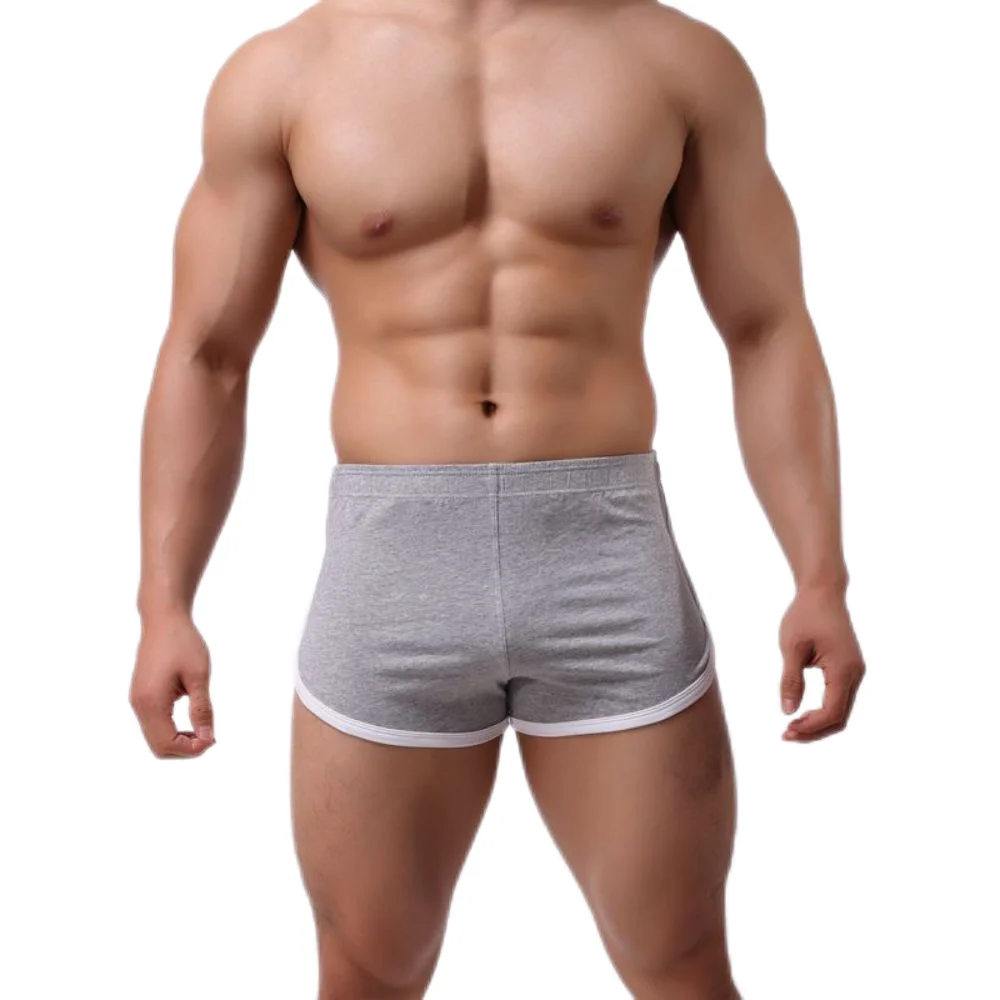 

Men's Underwear Boxer Shorts Solid Cotton Flat Corner Pants Sports Youth Arro Pants Quadrangle Pants Four Corner Underpants