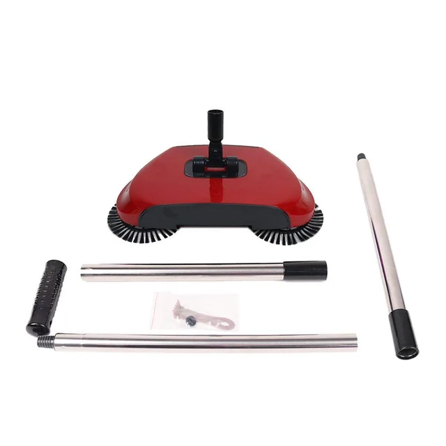 Kézi Seprőgép Háztartás Villamosenergia Nélkül 360 Fokos Forgó Automatikus Tisztítás Push Sweeper Broom Dustpan Mx9181037 - Image 5