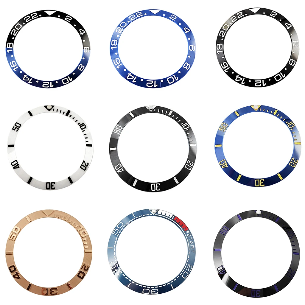 38mm Ceramic Watch Bezel Insert Diameter 38mm*30.6mm Watches Ring Fit
