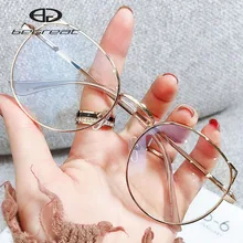 

BEGREAT Office Cat Eye Anti Blue Light Glasses Women Blue Blocking Computer Goggles Oversized Eyeglasses Alloy Frame очки