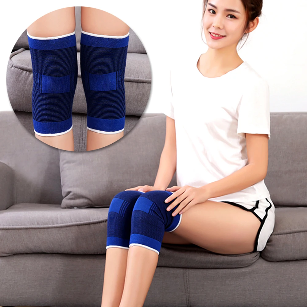 Sports Knee Support Brace Wraps Compression Sleeve Stabilizer for Arthritis Meniscus Patella Protector Running 1 Pair BraceTop knee support sleeve,knee support,knee brace,knee wraps