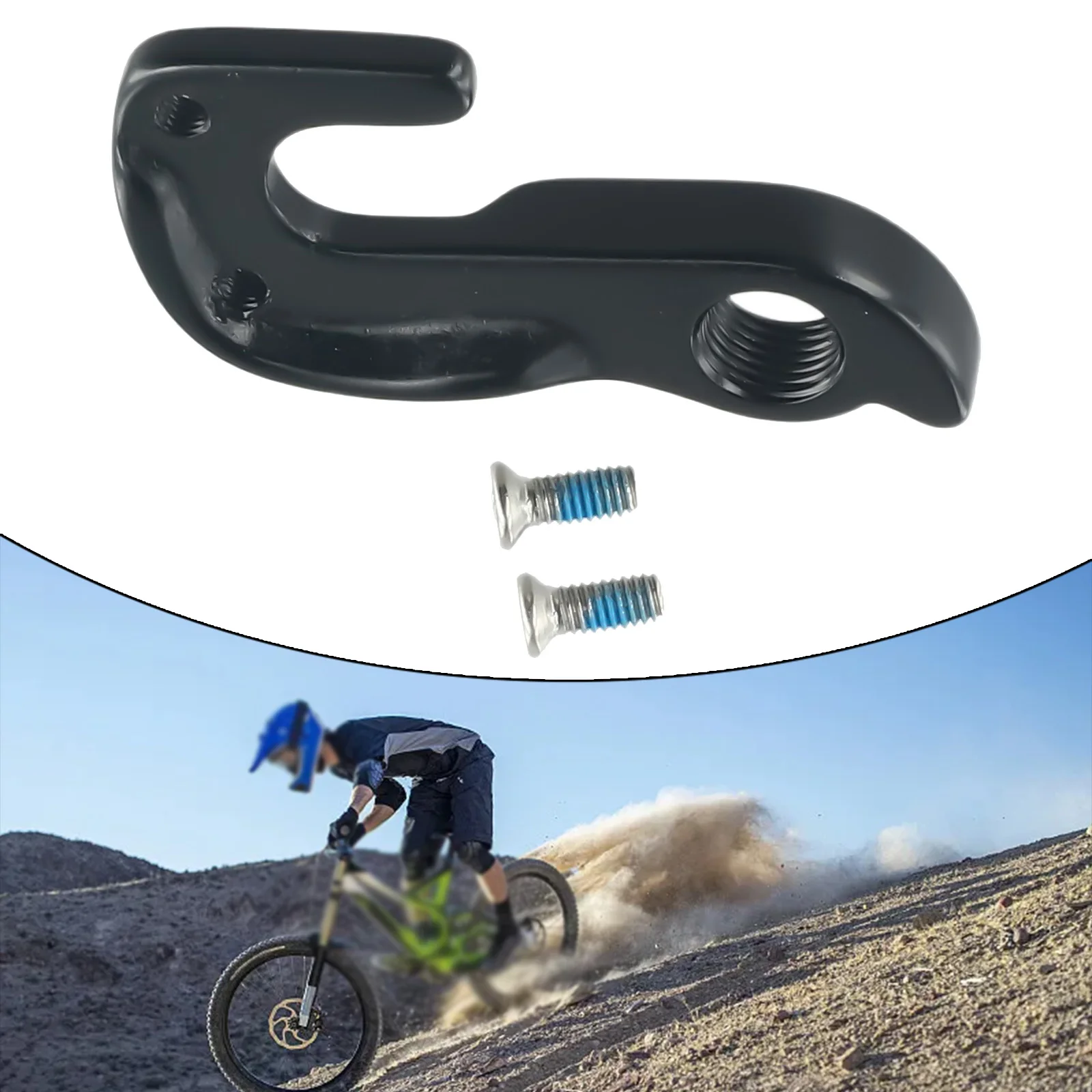 

Aluminum Alloy Bike Rear Mech Derailleur Gear Hanger Compatible with Cube 10148 D593 Black Color Lightweight 15g