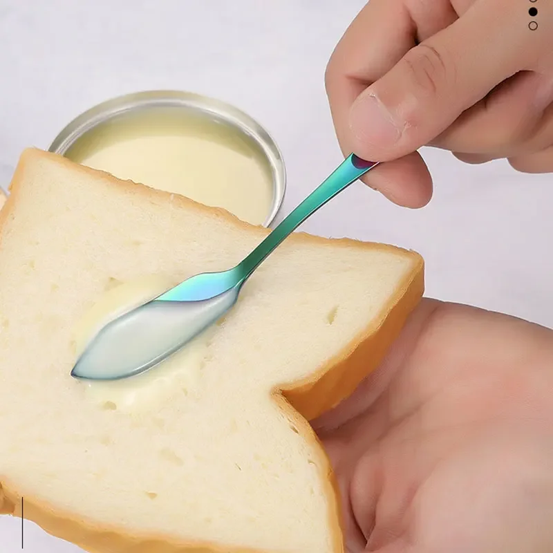Stainless Steel Butter Knife Kitchen Cheese Dessert Cream Knifes Jam Spreader Cutlery Breakfast Dessert Tools for Bread Toast