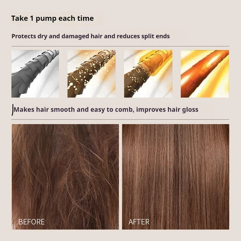 100ml Pure Argan Morocco Hair Essential Oil for Dry Hair Types hair oil hair essence oil