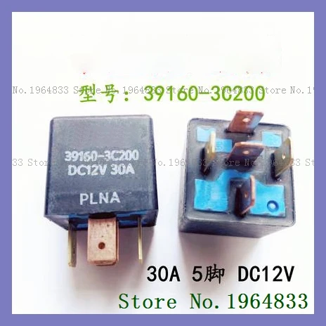 

Реле 39160-3C200 DIP-5 30A 12V