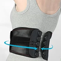 Double Pull Waist Brace Back Lumbar Support Corset Woman Man Waist Trimmer Belt Injury Muscle Posture Corrector Belt 1