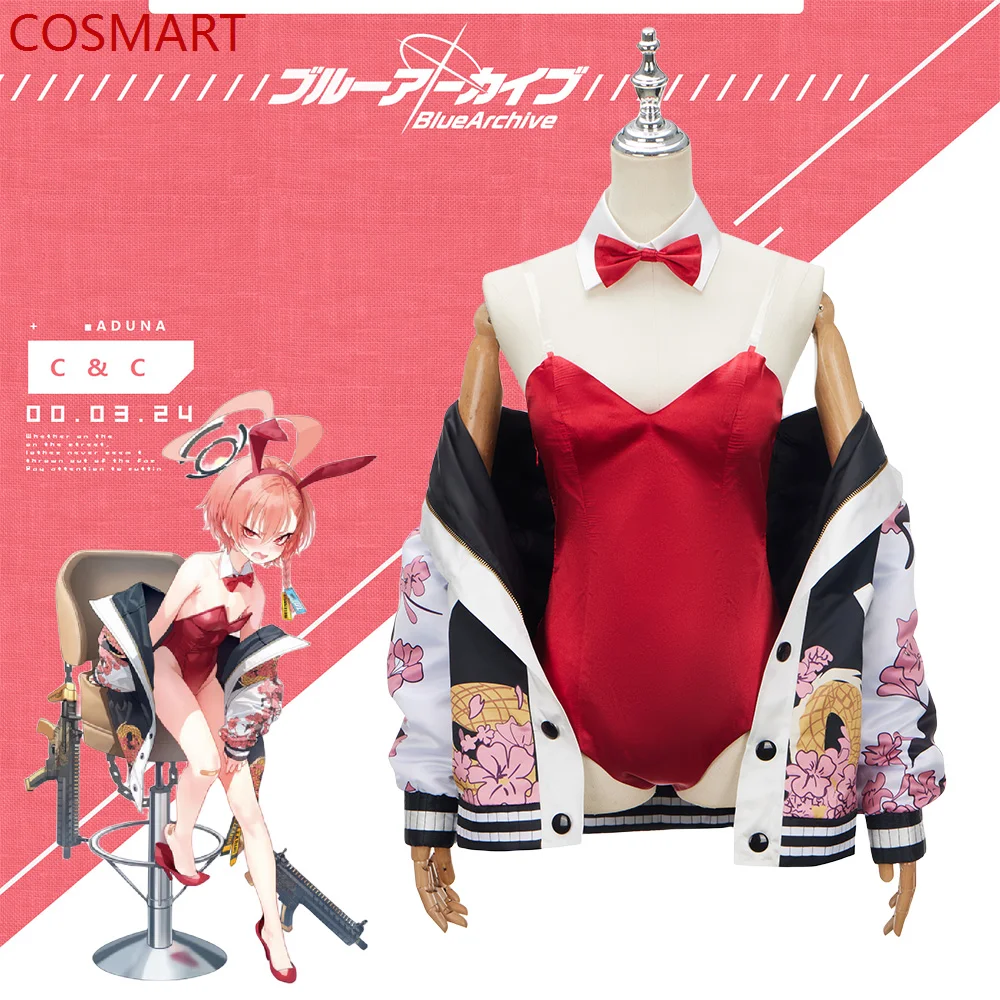 

COSMART Blue Archive Mikamo Neru Cosplay Costume Cos Game Anime Party Uniform Hallowen Play Role Clothes Clothing New Full
