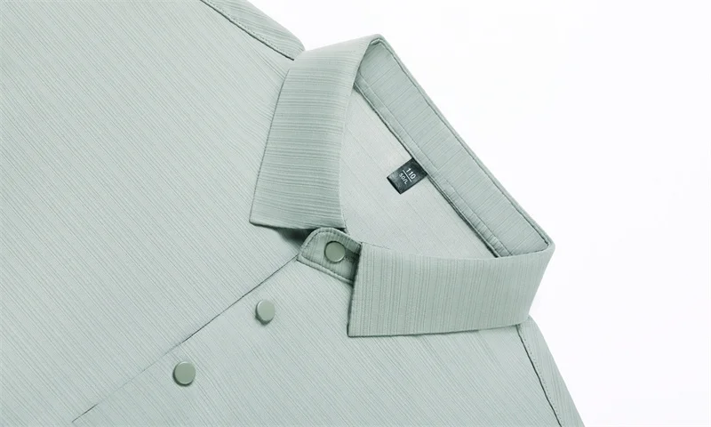 2025 New Fashion Solid Summer Men's Polo Shirt Short Sleeve Casual Striped Loose Business Clothing Korean Polos T-shirt 18 S77c625e9aa7c4409a241bd5cdab8f1a67