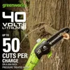 40V 8-Inch Cordless Polesaw, 2.0Ah Battery and Charger Included 3