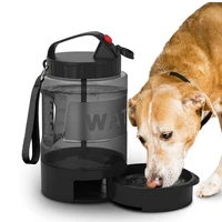 Dog Water Bottle, 77oz/2.2L Portable Travel Dog Water Bottle Dispenser, Food-Grade Safety Materials, Perfect for Trave