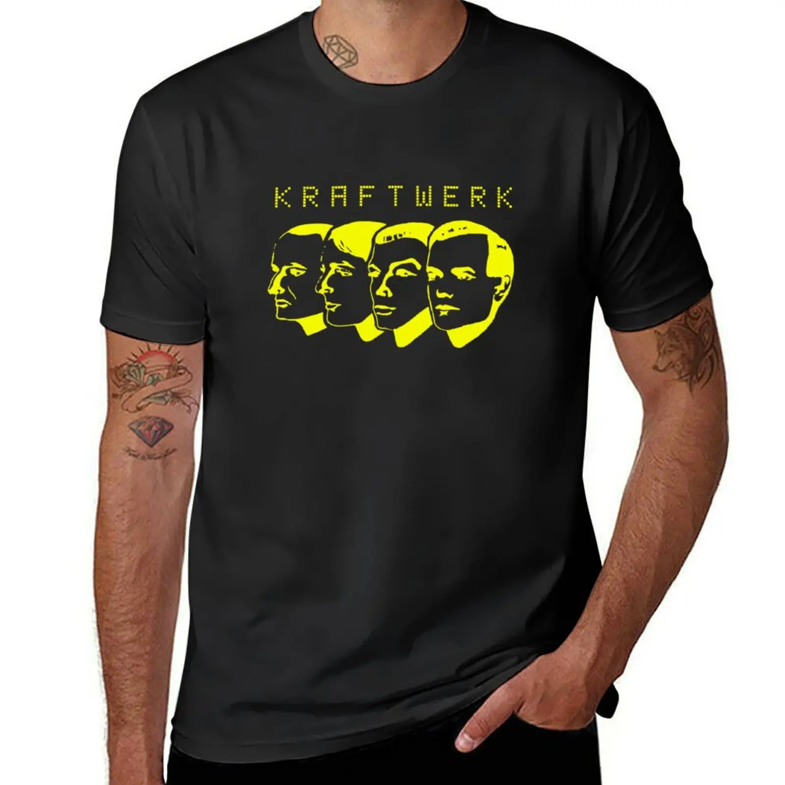 

KrftwrkShrtStkrPstrHdMsk T-Shirt sports fans boys animal print mens t shirts