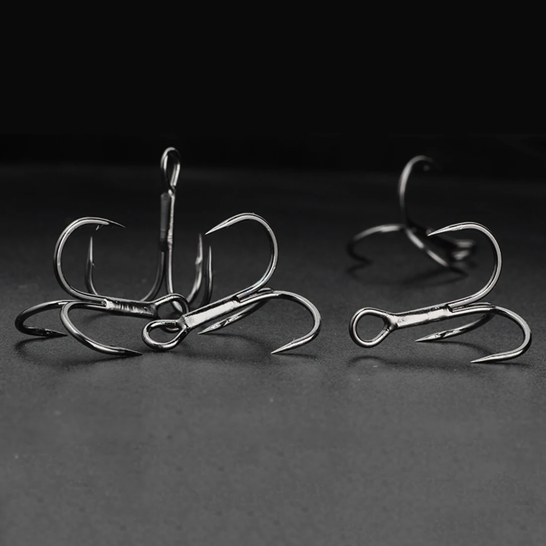 FishTrip 고음 후크 루어 후크, 고강도 탄소강, 바닷물 및 민물용