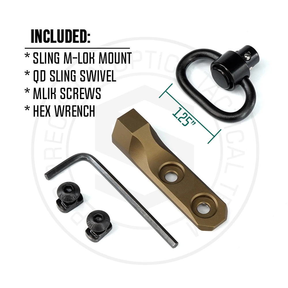 Adapter ゲーム・おもちゃ・グッズ ナイツ KAC M-LOK QD Sling Mount