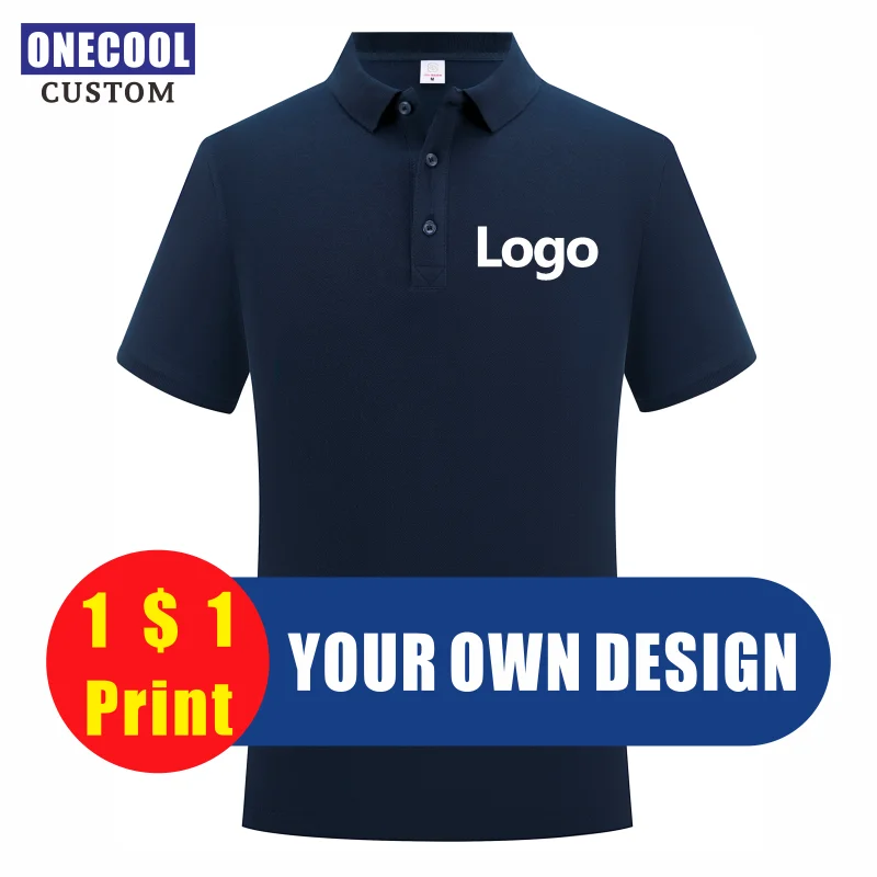 Image for ONECOOL High-Quality Pure Cotton Polo Shirt Custom 