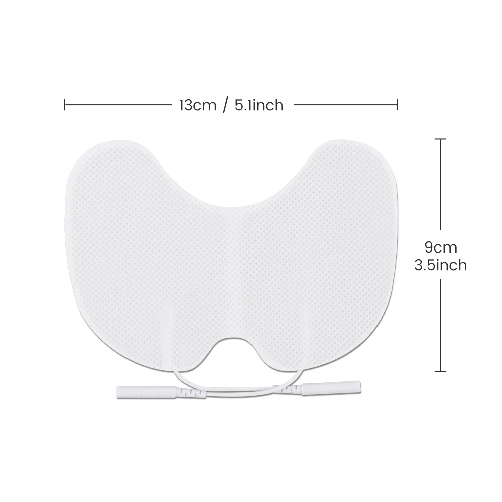 Electrode Pads Self Adhesive Replacement Pads for Tens Unit Machine EMS Muscle Stimulator Waist Shoulder Face Knee Throat Chest electrode pads muscle stimulator massage gel pads muscle massager muscle massager stick massage tool