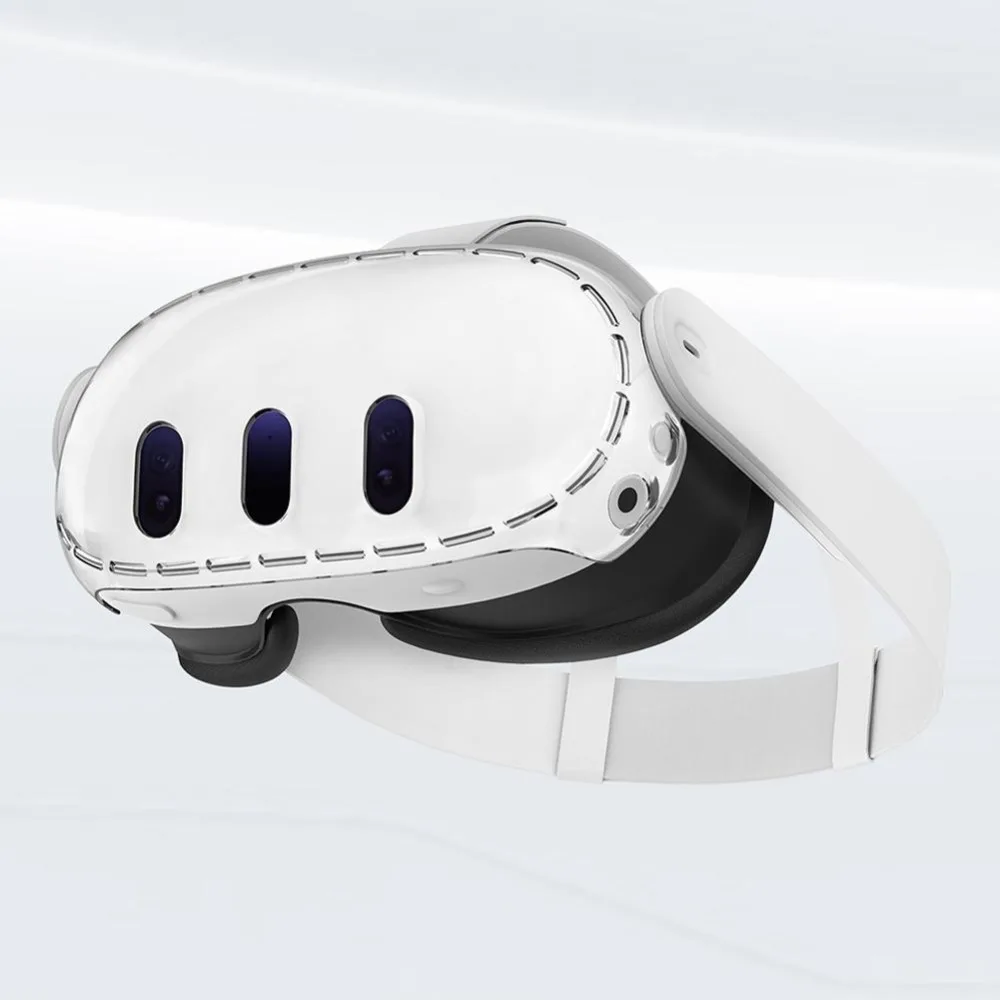 Cover Protettiva Per Casco Vr Trasparente Nuova Custodia Antigraffio Per Pc Accessori Vr Protezione Per Pc Per Meta Quest 3