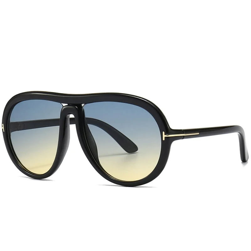 Oversized Big Thick Flat Top Sunglasses - Flawless Eyewear