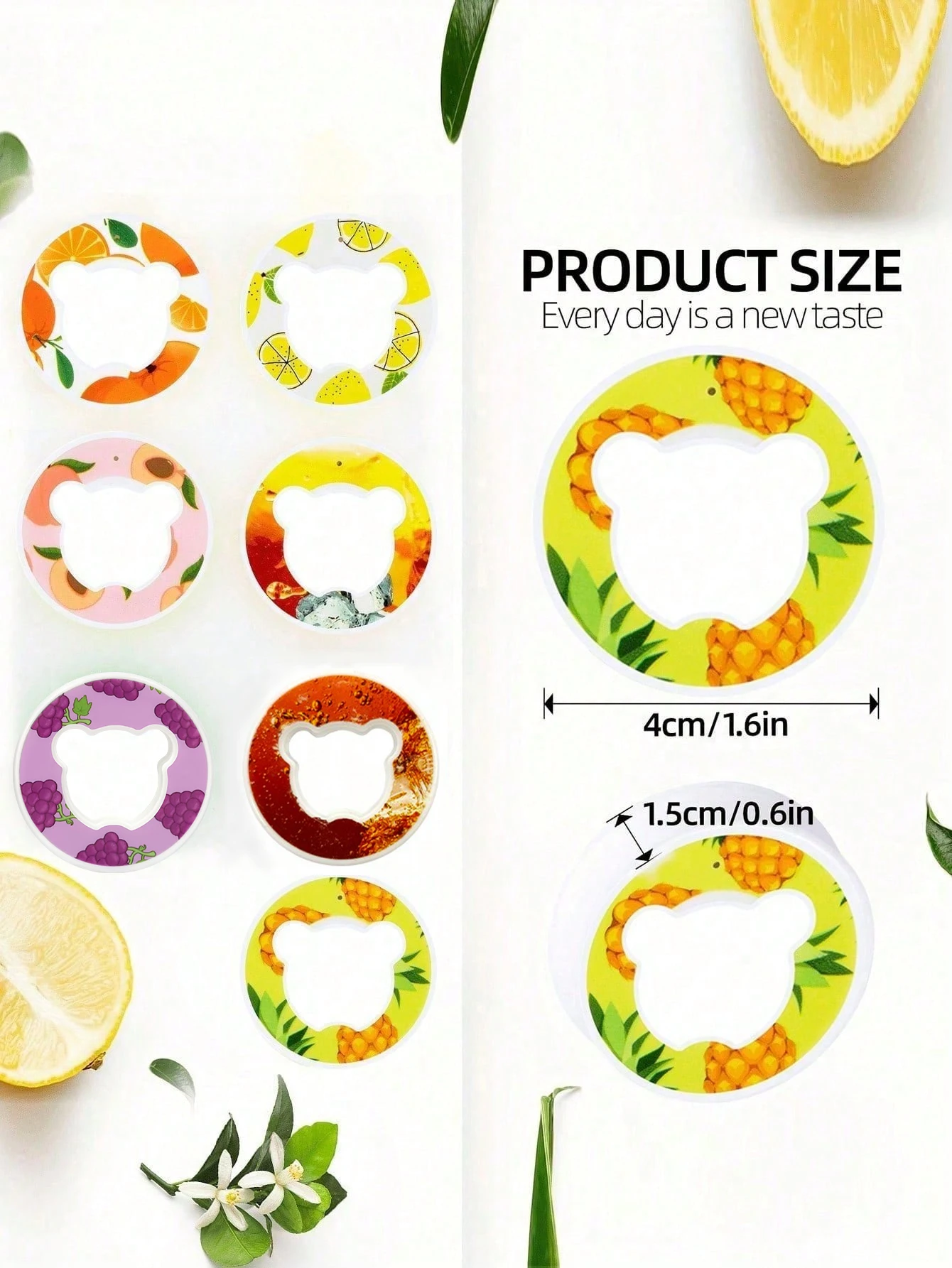 1pc 650ML Flavored Water Bottle 5