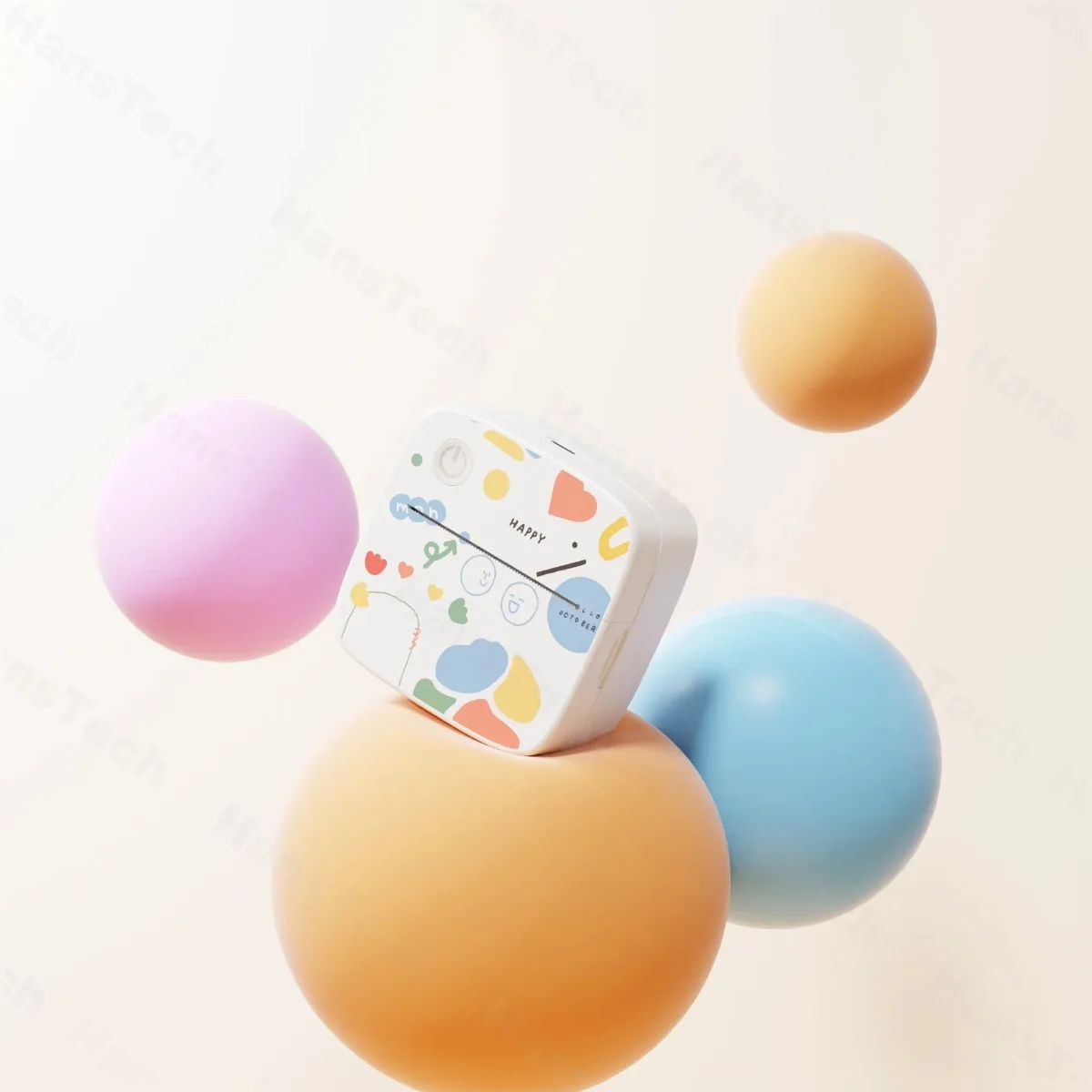 Gifts Pocket Portable Thermal Printer Wireless Inkless Label Photo 57mm Printing Graffiti Style Etiquetadora Impresora Termica