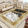 Luxury Golden Marble Abstract Carpets Living Room Decoration European Style Rug Home Sofa Area Mats Room Doorway Hallway Carpet 3