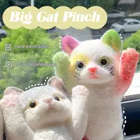 Cute Kitten Squeezing Music, Relaxing Decompression Toys Handmade Three-dimensional Dolls Super Soft And Elastic Material Squeez 1