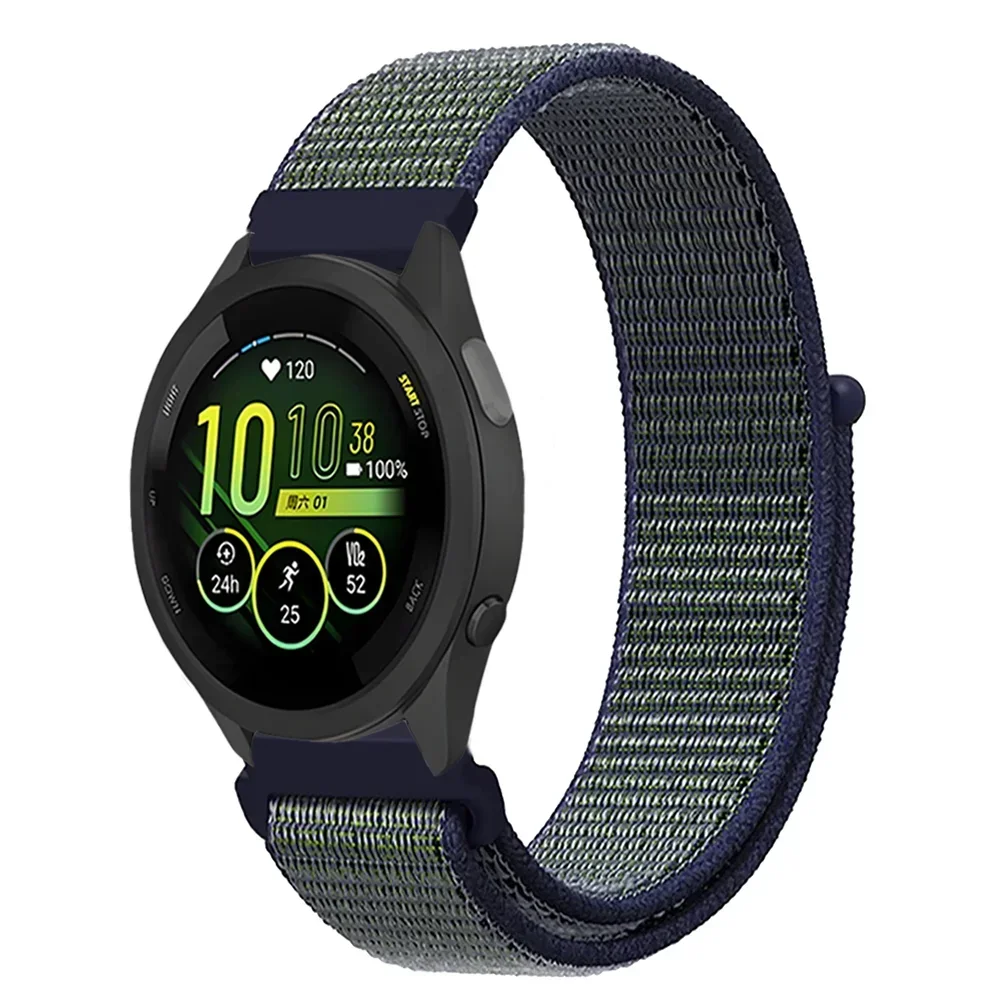 Braided Nylon Wristband - 20mm & 22mm Adjustable Strap in Multiple Colors