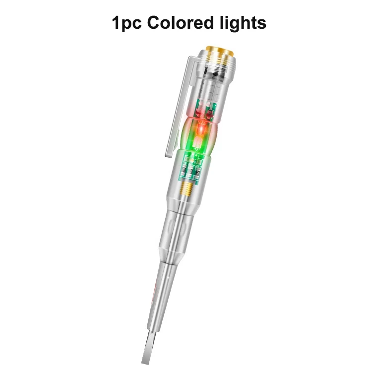Intelligent Voltage Tester Pen AC Non-contact Induction Test Pencil Voltmeter Power Detector Electrical Screwdriver Indicator