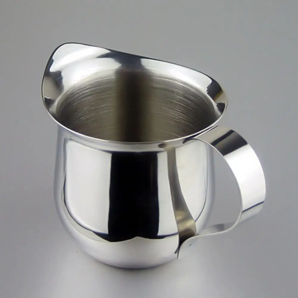 60/90/150/240ml Milk Jugs Stainless Steel Milk Frothing Jugs Coffee Pitcher Pull Flower Cup Cappuccino Coffee Pot Espresso Cups milk frother jug milk frothing jug