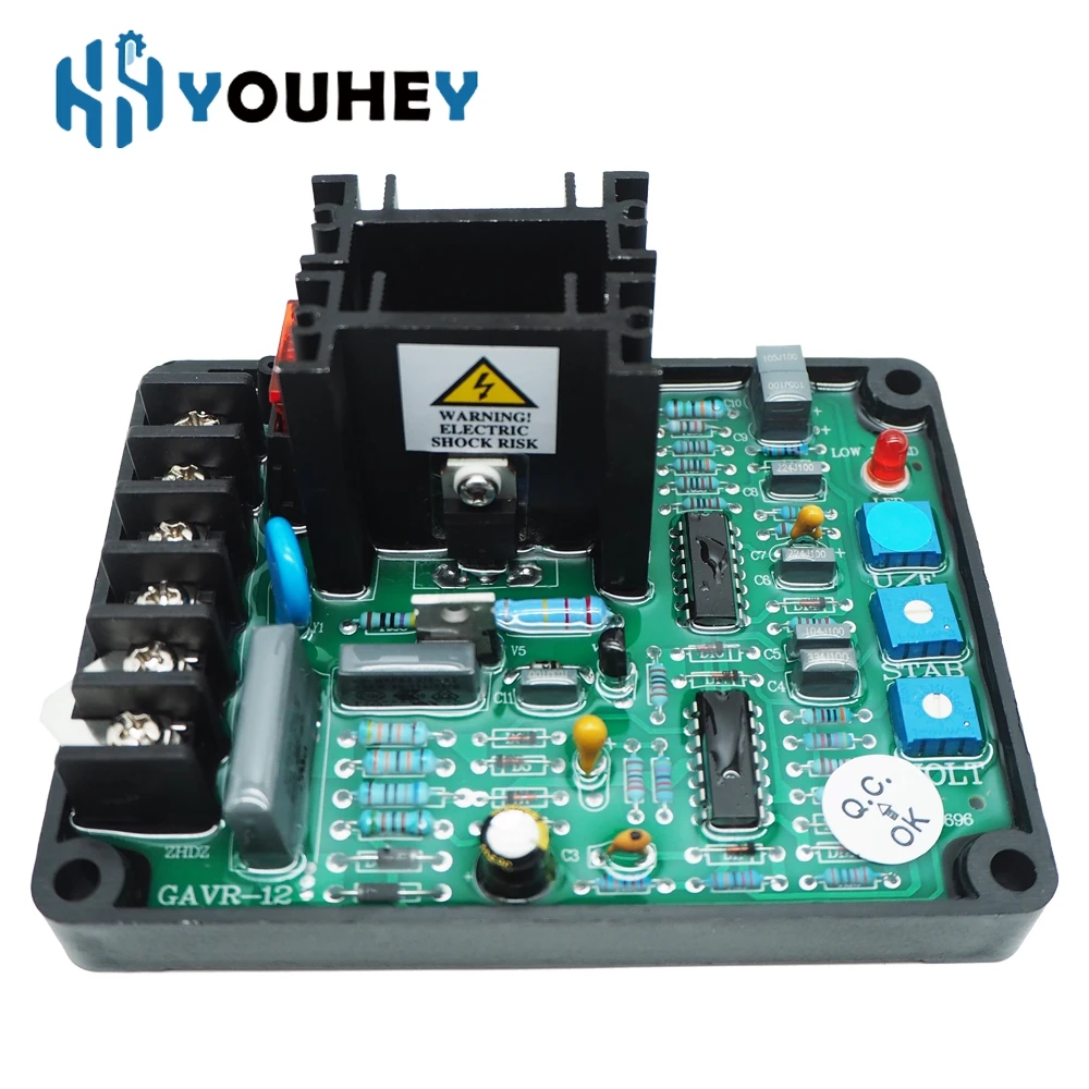 Modulo Regolatore Di Tensione Automatico GAVR-8A – AVR Per Generatore Senza Spazzole, 100KW, 4/8A - 4