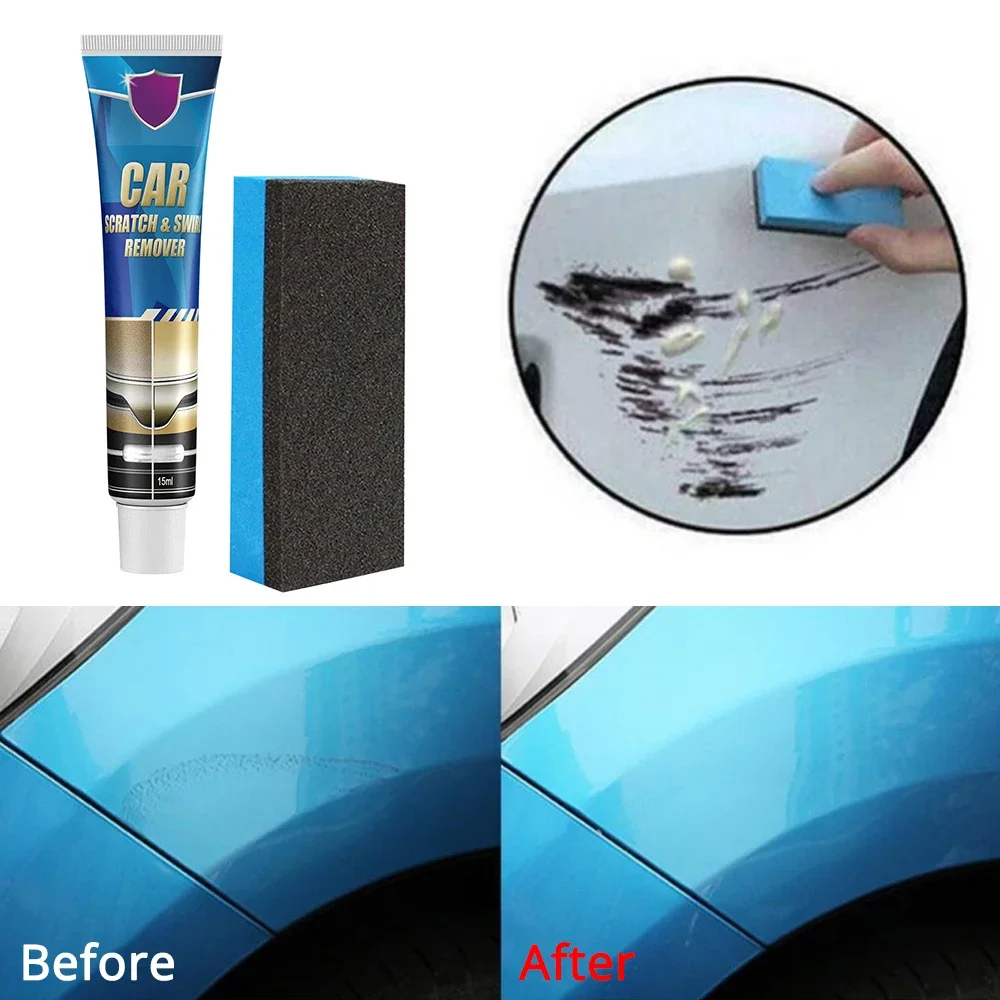 5/10Pcs Car Ceramic Coating Sponge Automobiles Glass Nano Wax Coat