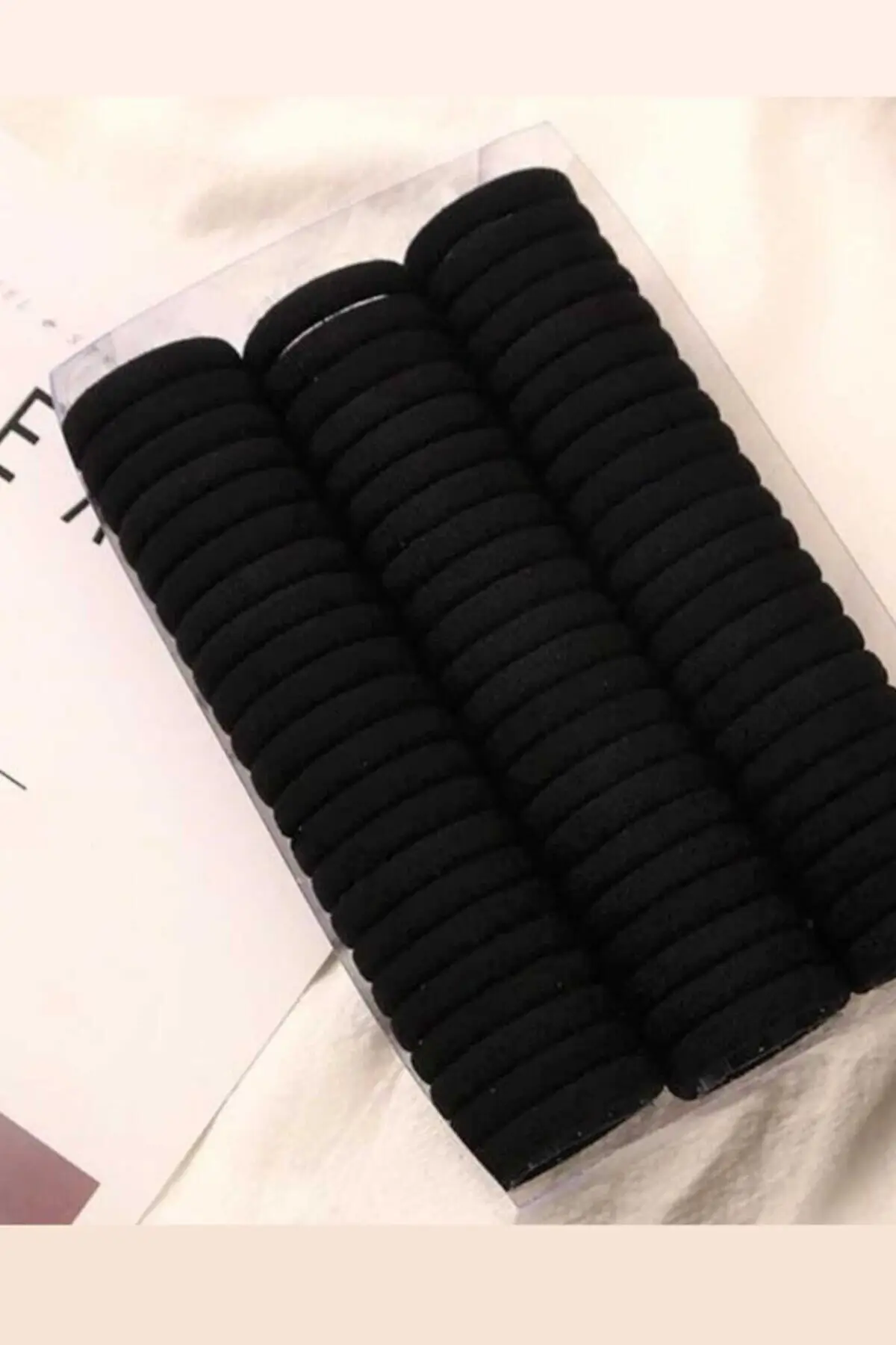 100 Pieces Boxed Rubber Black Buckle Set Fast Delivery