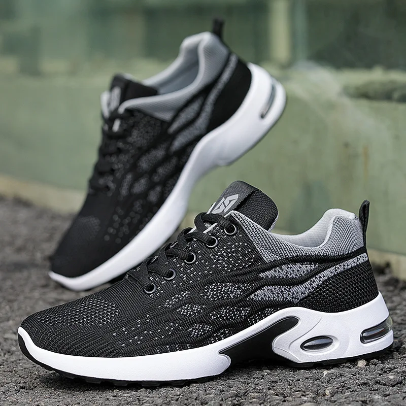 Men's breathable summer sports shoes, casual and comfortable outdoor walking shoes, sports running shoes, durable