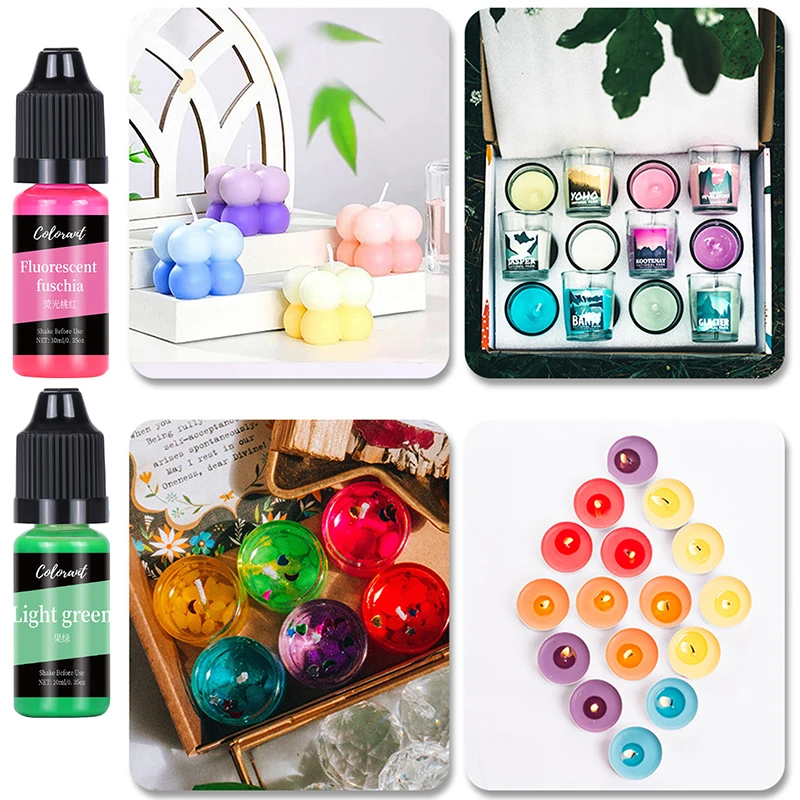 Candle Dye Kit 24Colors DIY Candle Pigment With Tool