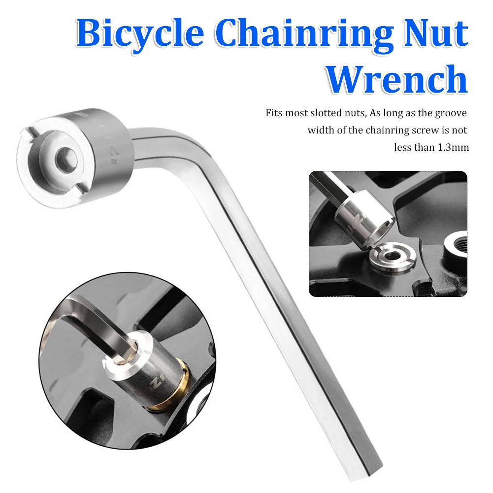 FoldingMTBRoadBikeChainringScrewNutWrenchBicycleChainring