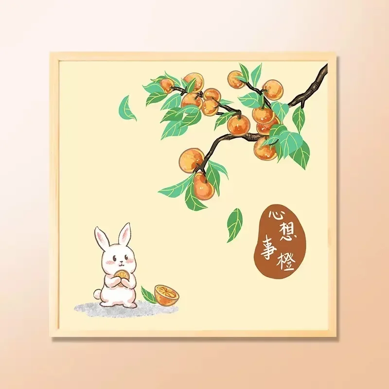 

21317-STB- Diy landscape figures and animals hand-painted digital oil painting set