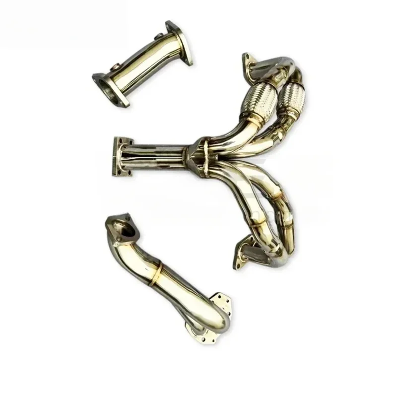 Stainless Steel High Flow Exhaust System for Toyota GT86, Subaru BRZ Turbo Intakes Manifold Downpipe Headers, Car Accessories