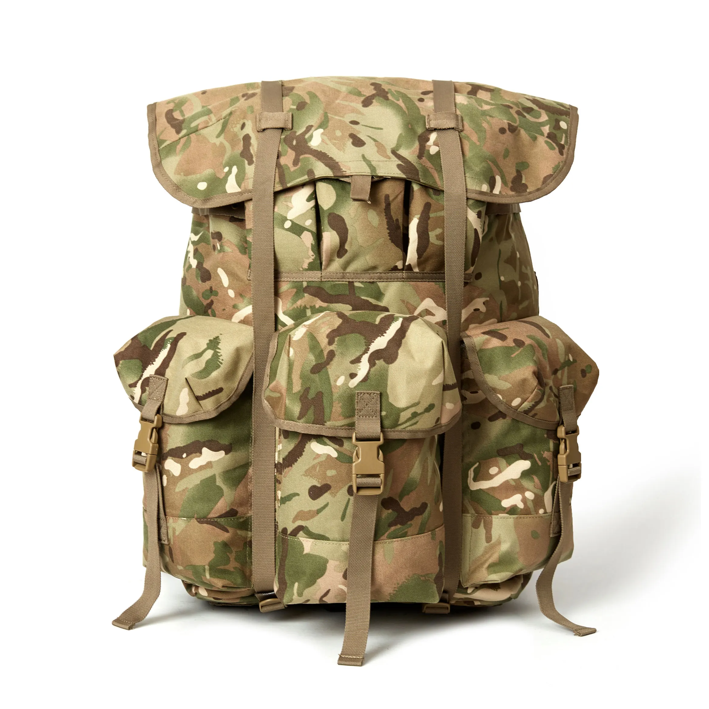 MT Products Militärrucksack Alice Pack – Mit Rahmen, Olivgrün, Ca. 53,5x35,5x16,5 Cm