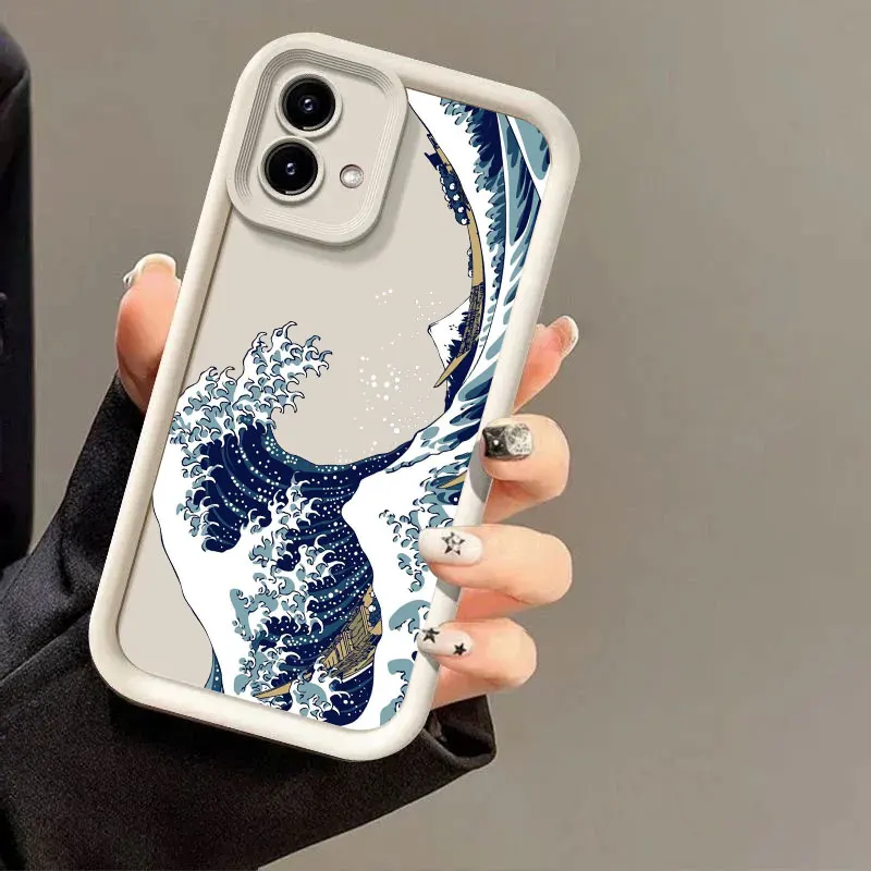Kanagawa Great Wave Anime Phone Case Cover