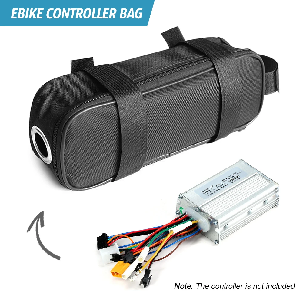 Bike Bag Ebike Controller Bag Electric Bicycle Storage Bag Large Capacity Cycling Storage Waterproof MTB Road Bike Battery Case Pack