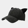 Cool Cat Ears Caps Cute Hat Women Streamer Cap Men's Punk Baseball Cap Brand Designer Caps Unisex Baseball Cap Men 6