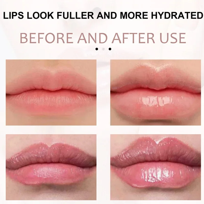Lip Plumper Instant Volumising Lips Serum Plumper Repairing Reduce Fine Lines Fuller Filler Bigger Pulp Lips Moisturizing Care Essence 10ML