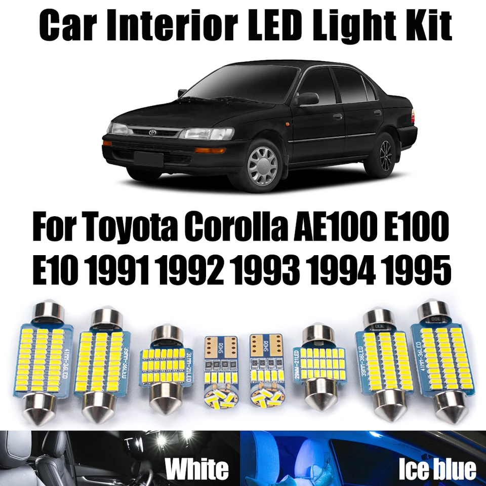 Interior Dome Cabin Light Assembly For Toyota Corolla AE90/AE100/AE110 (1987-2014)