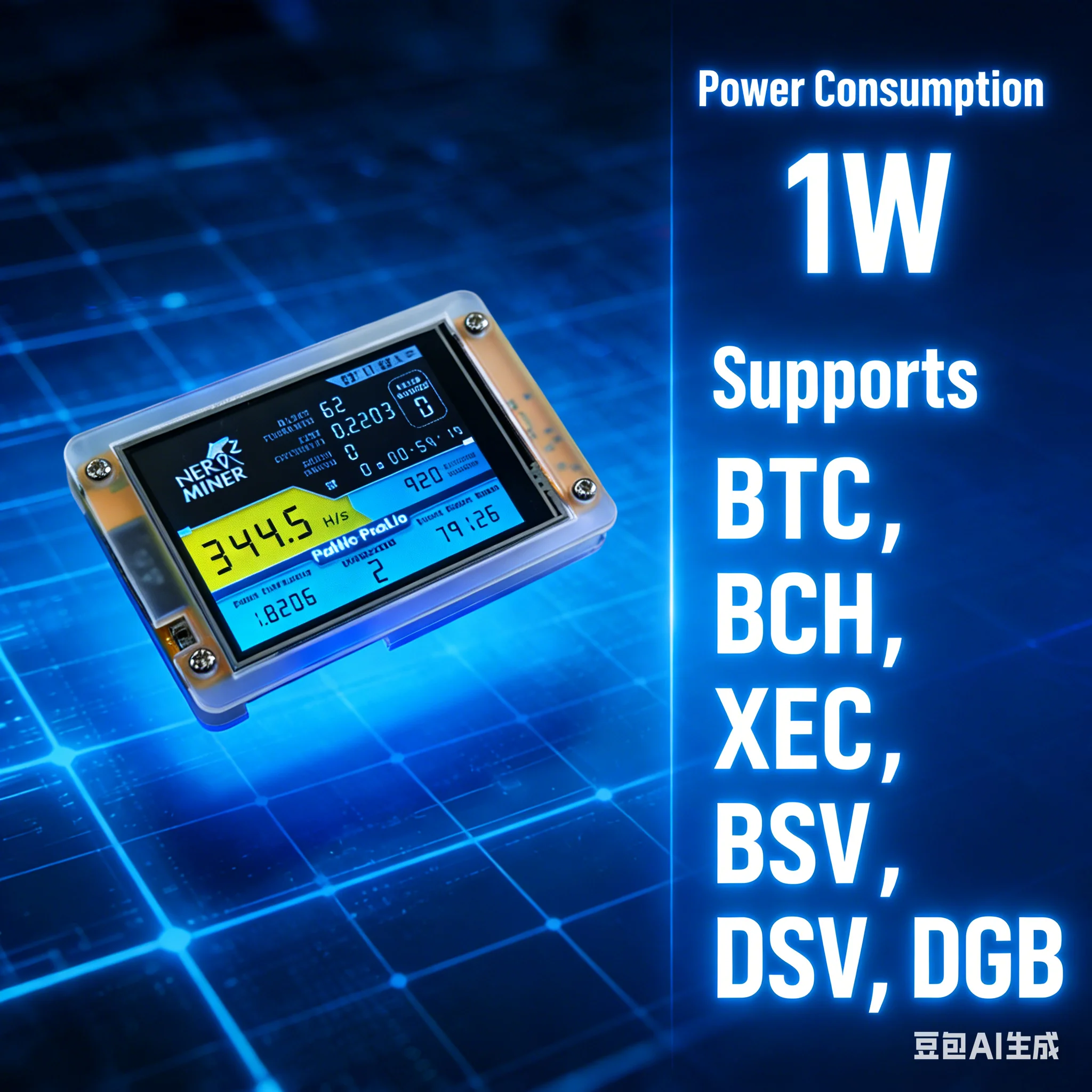 2026 NerdMiner V2 solo miner Bitcoin Mining Device – Minerador de BTC BSV  354K | Silent Crypto ASIC Miner with 2.4G WiFi - AliExpress