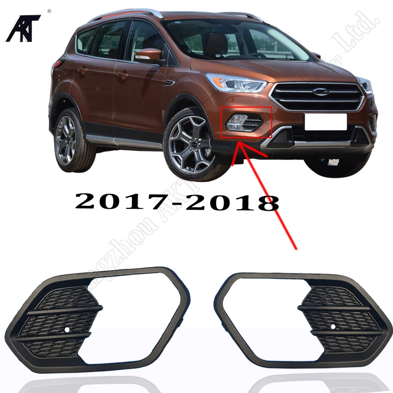 

Right & Left FOG LAMP LIGHT BEZEL for ford escape 2017 2018 lamp frames Fog Lamp Bezel Fog Lamp Light Covers