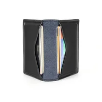 Men Credit ID Card Holder PU Leather Business Card Case Unisex Wallet Pocket Card Holder for Working Shopping 2