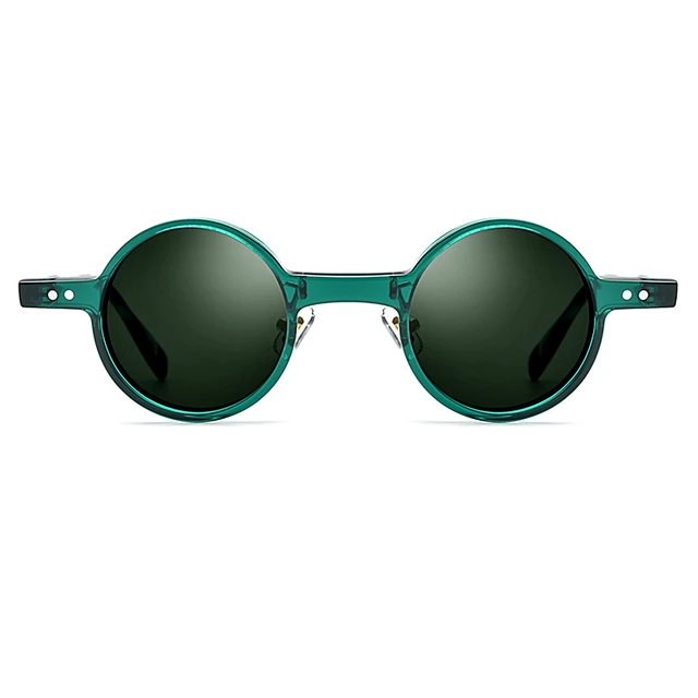 2022 New Vintage Fashion Acetate Sunglasses Uv400 Polarized Small