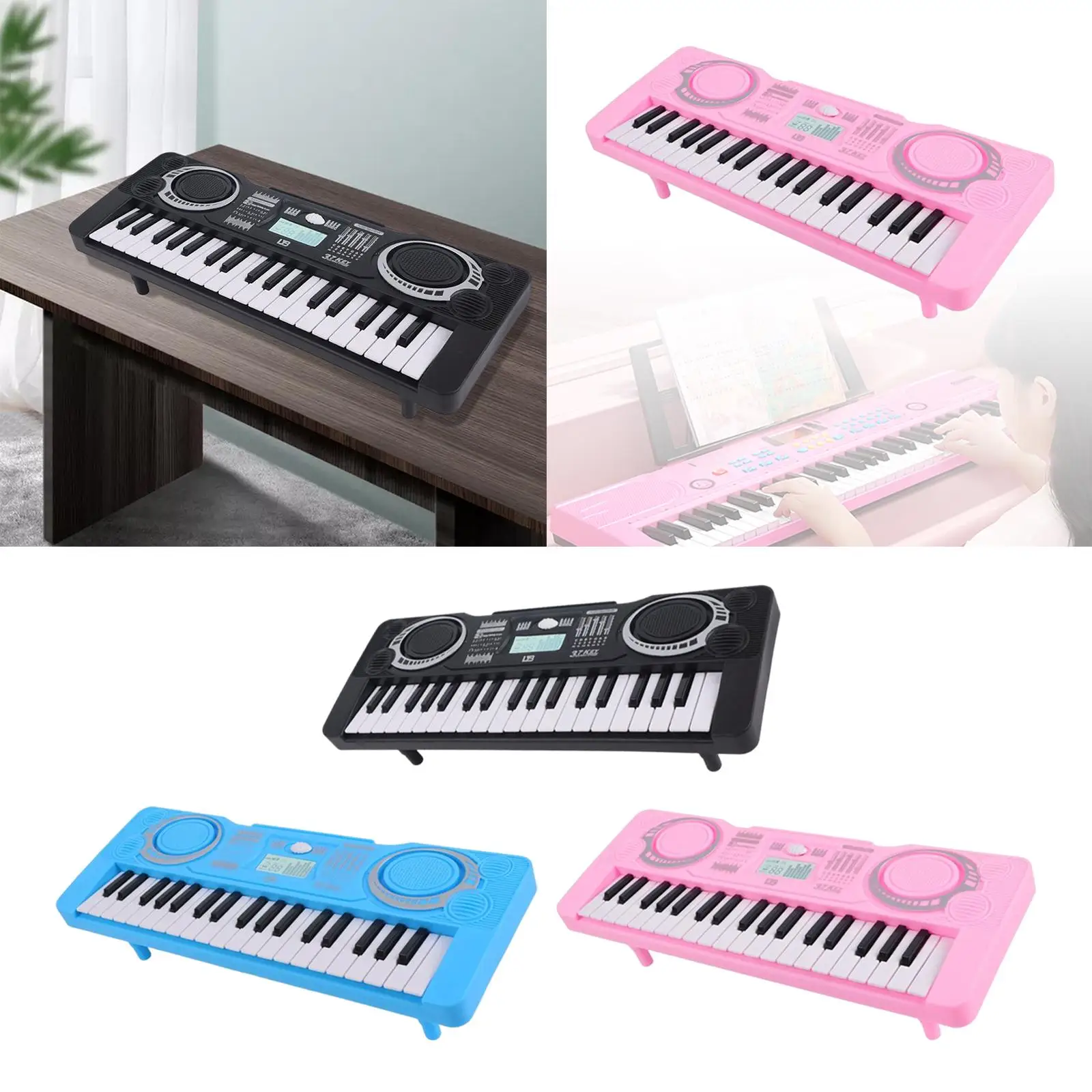 37 Keys Portable Electric Piano Keyboard Musical Instrument Digital for Home