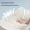Natural Latex High Pillow Thickened Neck Protection Adult Rubber Pillows Core Hard Nap Pillow Help Sleep Body Pillows Almohadas 5