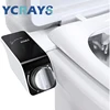 Bidet Toilet Seat Attachment Non-Electric Self-Cleaning Dual Nozzles Wash Hot Cold Mixer Water Lady Bathroom Accessories Sprayer 2