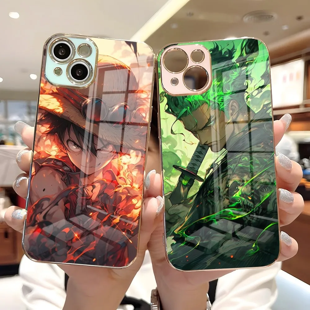 Custodia Per Telefono Pirate Monkey D Rufy Roronoa Zoro Per Samsung S24 S23 S22 S21 S20 S20Fe S10 Plus Custodia In Silicone Elettrolitico